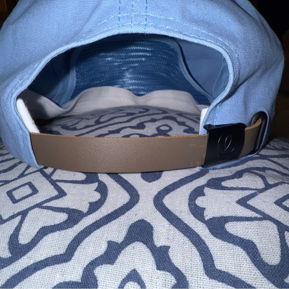 Light Blue Rope-Trim Cap - Picture 4 of 4